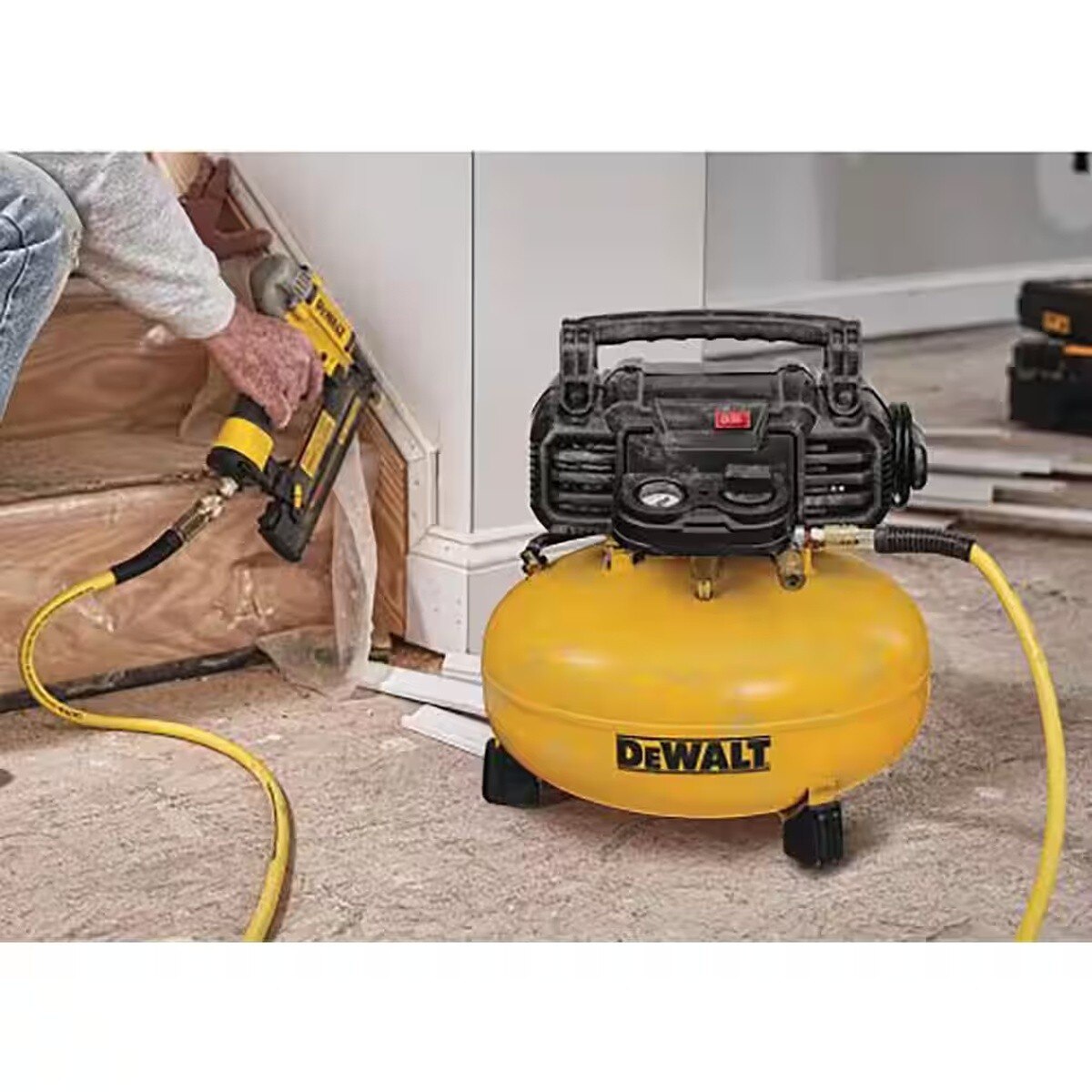 DeWalt DXCM55126 6 Gal 165 PSI Electric Pancake Air Compressor