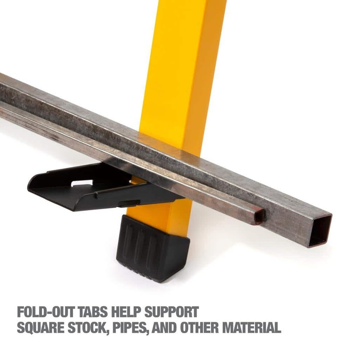 DeWalt DXMF3603WSH Adjustable Height Portable Steel Welding Sawhorse with Grounding Stud and V-Notches