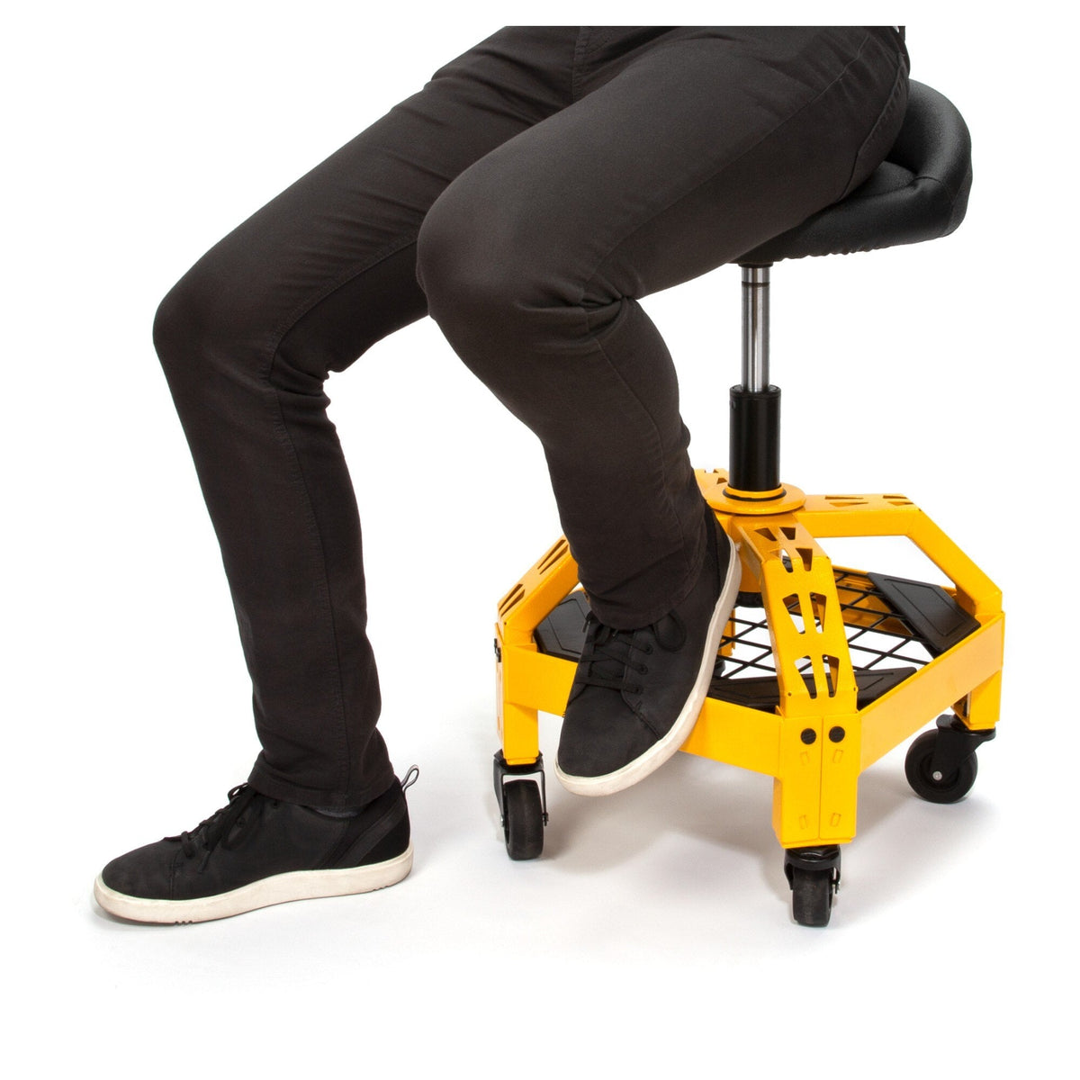 DXSTAH025 Adjustable Shop Stool with Casters