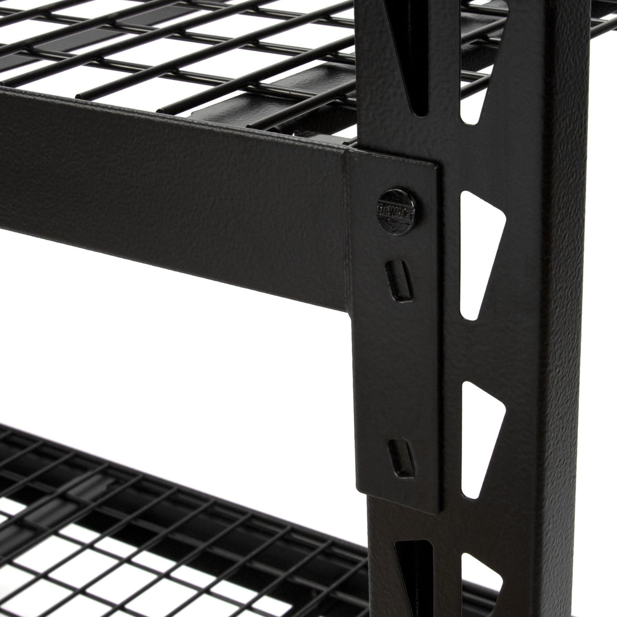 DeWalt 41660 DXST10000BLK 6-Foot Tall, Black Frame 4 Shelf Industrial Storage Rack
