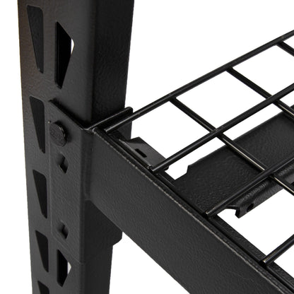 DeWalt 41660 DXST10000BLK 6-Foot Tall, Black Frame 4 Shelf Industrial Storage Rack