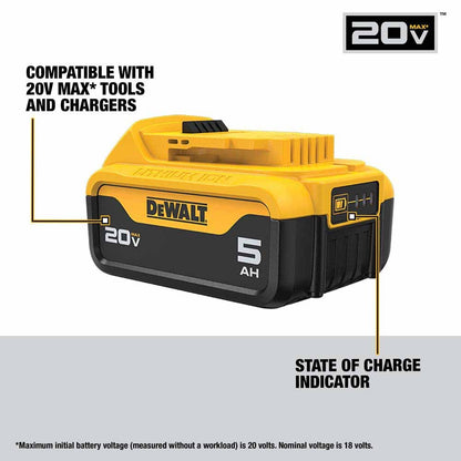 DeWalt DCB205-2C 20V MAX 5Ah Battery Kit