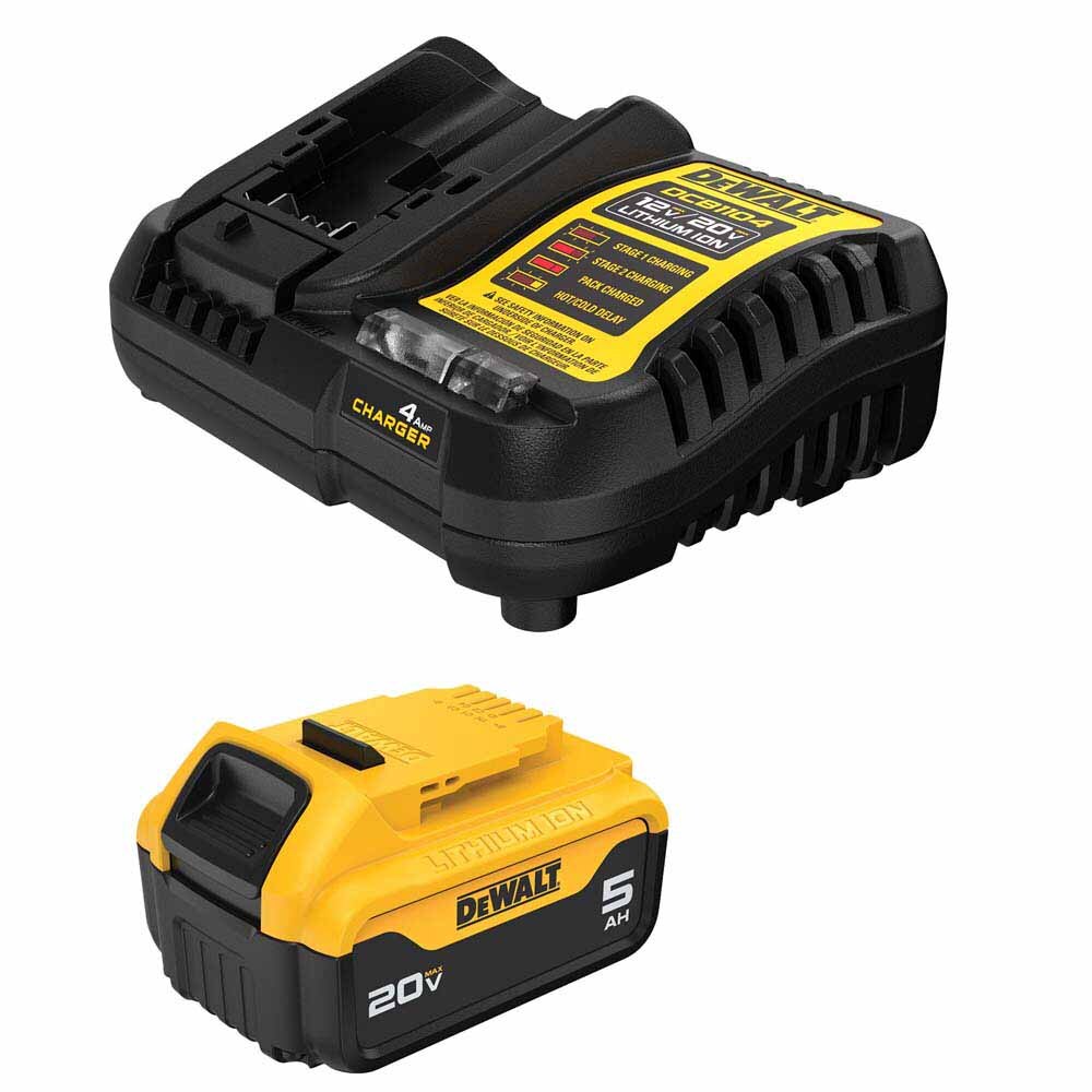DeWalt DCB205C 20V Max 5Ah Battery Starter Kit