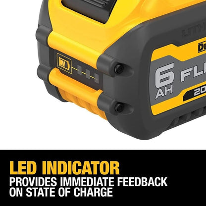 DeWalt DCB606-2 20/60V MAX FlexVolt 6.0Ah 2-Pack Kit
