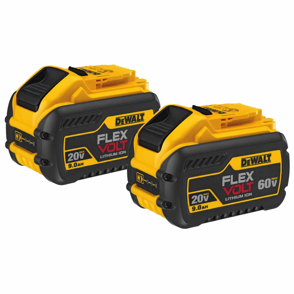 DeWalt DCB609-2 20/60V MAX Flexvolt Li-Ion Battery Dual Pack 9AH