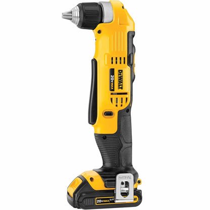 DeWalt DCD740C1 20V MAX Li-Ion Compact Right Angle Drill Kit (1.5 Ah)