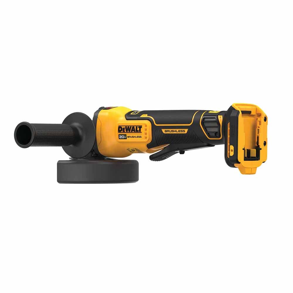DeWalt DCG416B 20V MAX FLEXVOLT 4-1/2"-5" Paddle Switch Small Angle Grinder