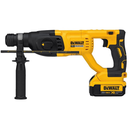 DeWalt DCH133M2 20V MAX XR Brushless 1" D-Handle Rotary Hammer