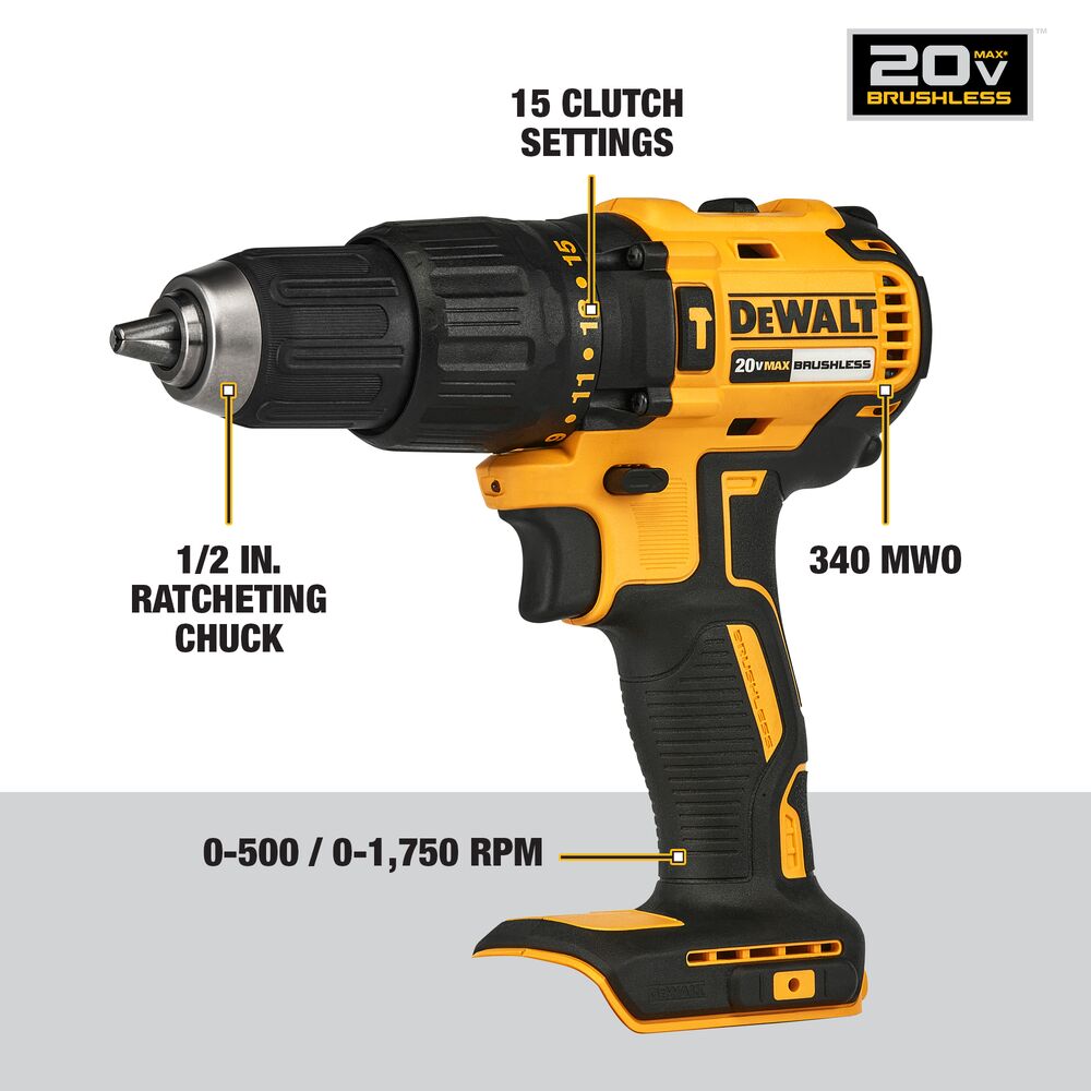 DeWalt DCK675D2 20V MAX* Brushless Cordless 6-Tool Combo Kit