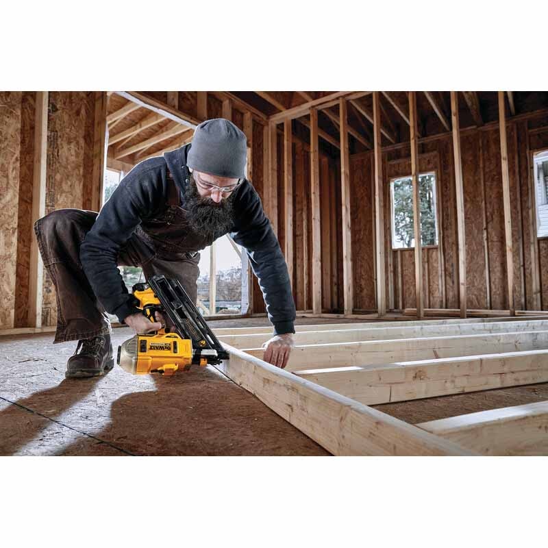 Dewalt DCN692B 20V MAX XR Brushless 2 Speed Nailer Bare Tool, .113 - .131 Gauge