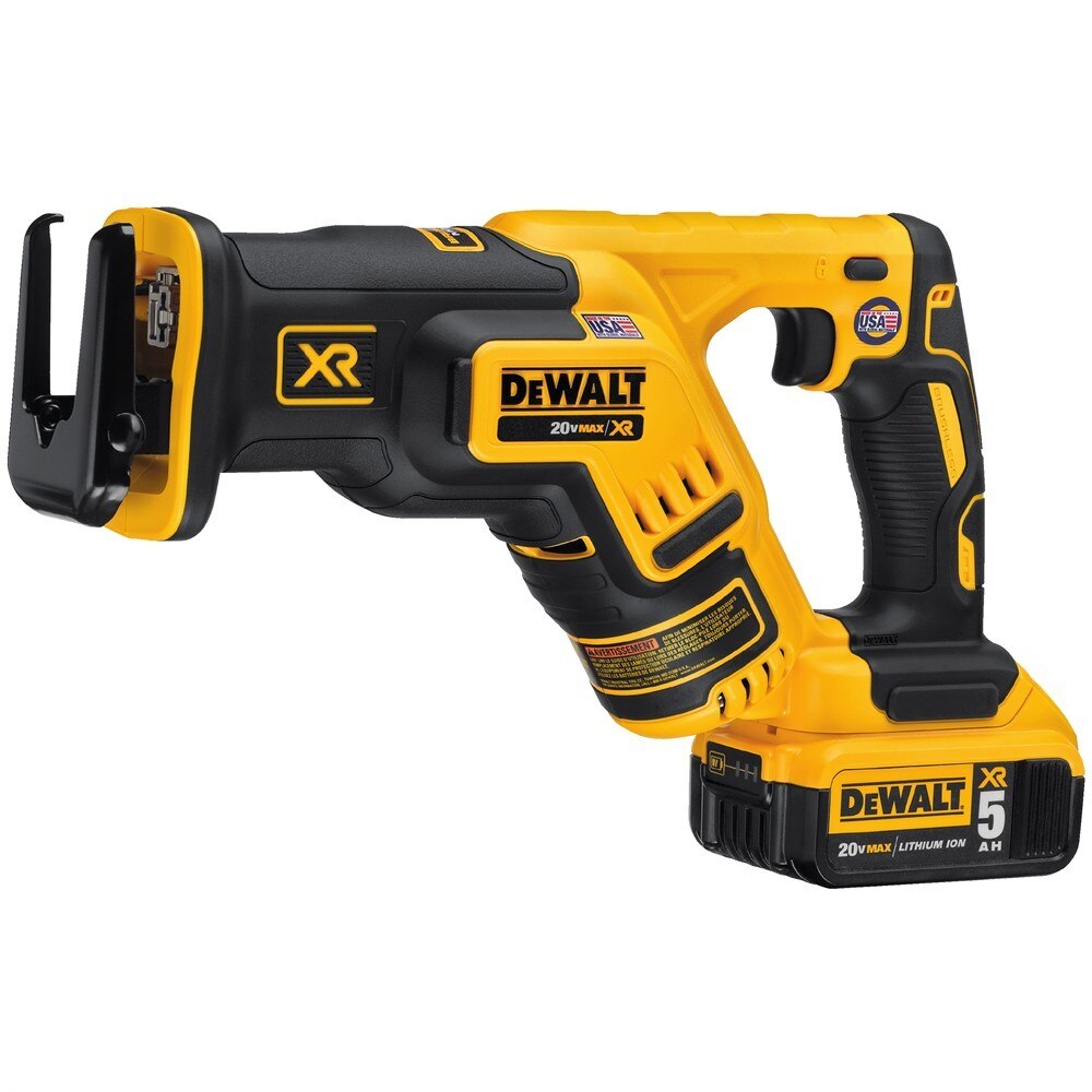 DeWalt DCS367P1 20V MAX XR Brushless Compact Reciprocating Saw Kit (5.0Ah)