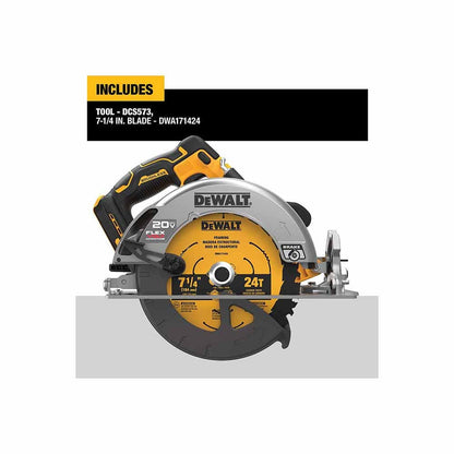 DeWalt DCS573B 20V MAX FLEXVOLT 7-1/4" Circular Saw