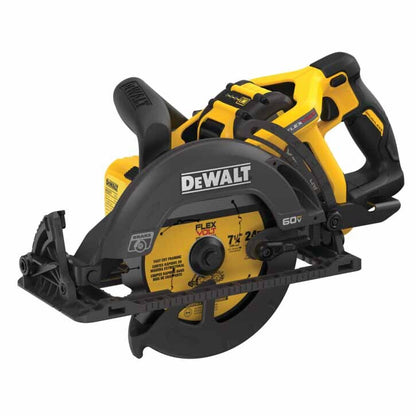 DeWalt DCS577X1 Flexvolt 60V MAX 7-1/4" Cordless Worm Drive Style Saw (9.0Ah Battery)