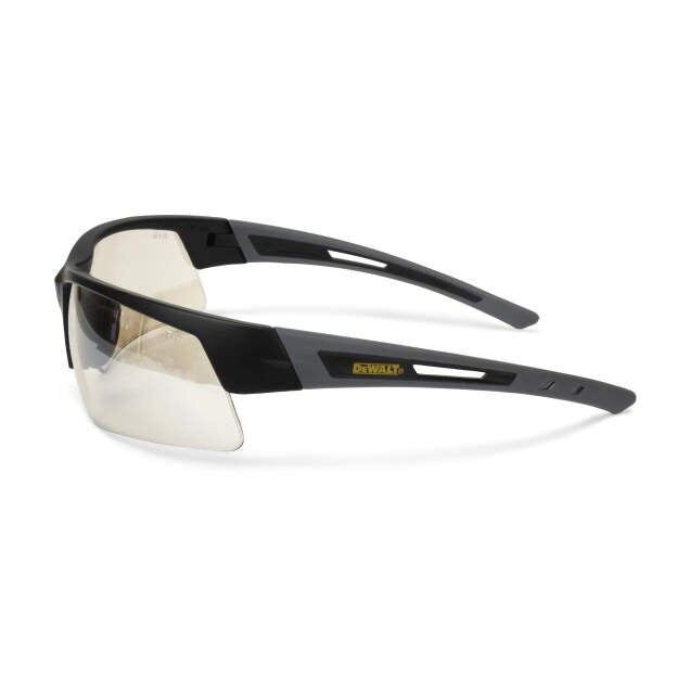 Dewalt DPG100-9D Crosscut Safety Glasses, Black Frame, Indoor/Outdoor Lens