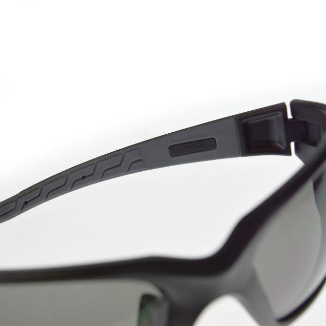 Dewalt DPG101-2D Auger Safety Glasses, Black Frame, Smoke Lens