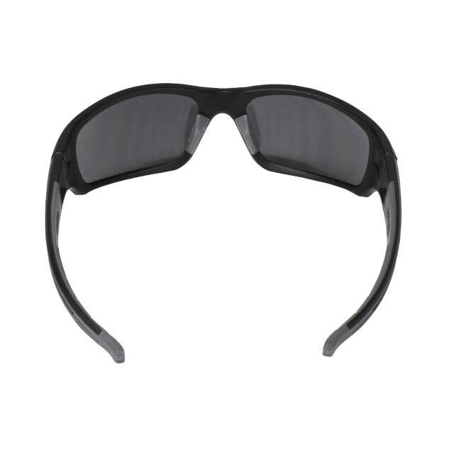 Dewalt DPG101-6D Auger Safety Glasses, Black Frame, Silver Mirror Lens
