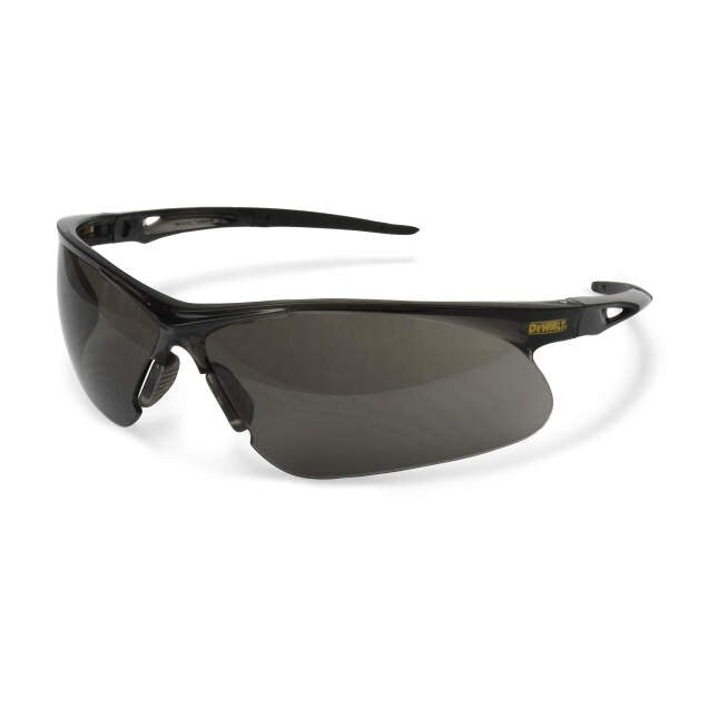 Dewalt DPG102-2D Recip Safety Glasses, Smoke Frame, Smoke Lens