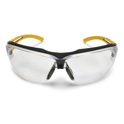 Dewalt DPG108-1D Renovator Premium Safety Eyewear, Black Frame, Clear Lens