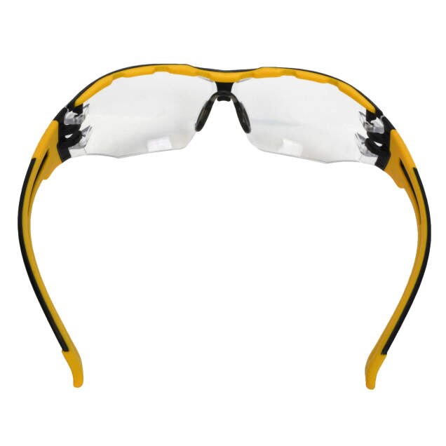 Dewalt DPG108-1D Renovator Premium Safety Eyewear, Black Frame, Clear Lens