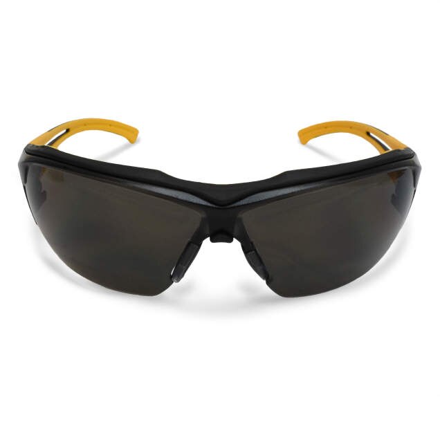 Dewalt DPG108-2D Renovator Premium Safety Eyewear, Black Frame, Smoke Lens