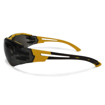 Dewalt DPG108-2D Renovator Premium Safety Eyewear, Black Frame, Smoke Lens
