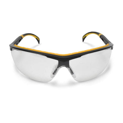 Dewalt DPG55-1D DC Safety Glasses, Black Frame, Clear Lens