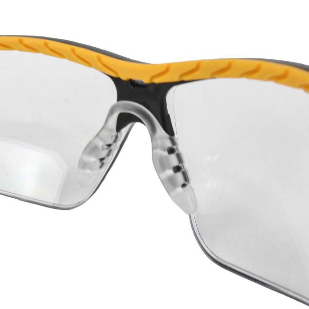Dewalt DPG55-1D DC Safety Glasses, Black Frame, Clear Lens