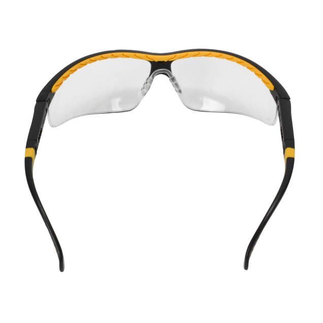 Dewalt DPG55-1D DC Safety Glasses, Black Frame, Clear Lens