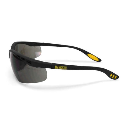 Dewalt DPG59-215D Reinforcer RX Glasses, Black Frame, Smoke Lens, 1.5 Diopter