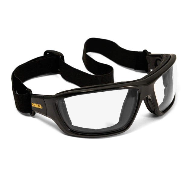 Dewalt DPG83-11D Converter Glasses/Goggles Hybrid, Black Frame, ClearAF Lens