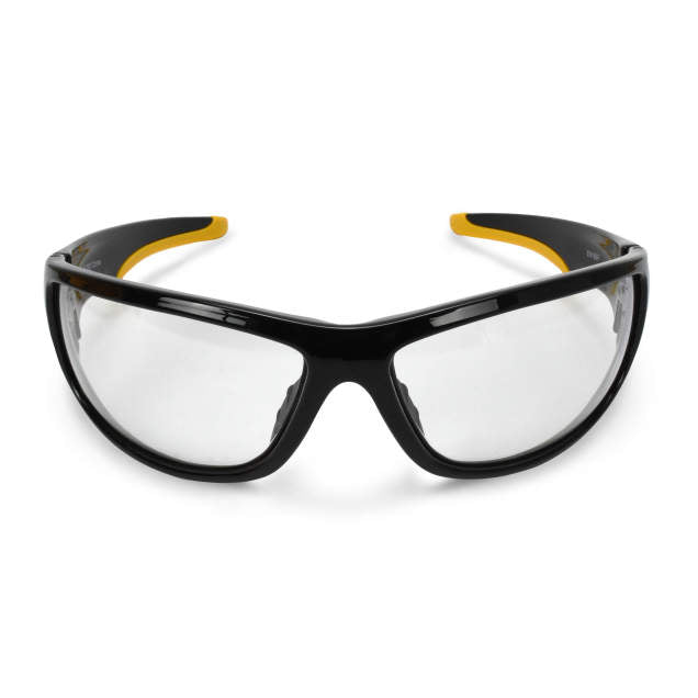 Dewalt DPG94-1D DPG94 Dominator Safety Glass - Black/Yellow Frame - Clear Lens