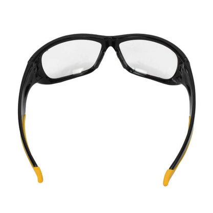 Dewalt DPG94-1D DPG94 Dominator Safety Glass - Black/Yellow Frame - Clear Lens
