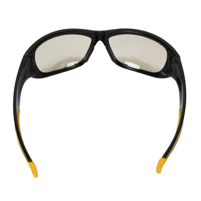 Dewalt DPG94-9D Dominator Safety Glasses, Black / Yellow Frame, I/O Lens