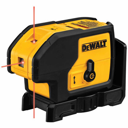 DeWalt DW083K 3 Beam Red (Spot/Dot) Self-Leveling Laser Pointer Kit