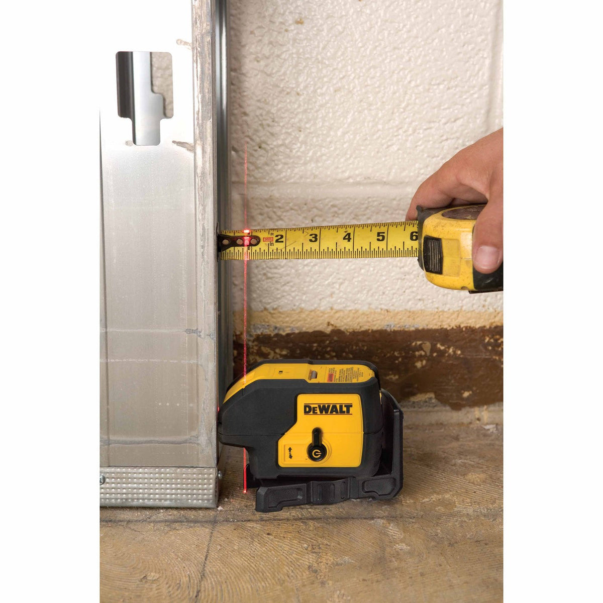 DeWalt DW083K 3 Beam Red (Spot/Dot) Self-Leveling Laser Pointer Kit