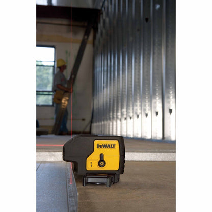 DeWalt DW083K 3 Beam Red (Spot/Dot) Self-Leveling Laser Pointer Kit