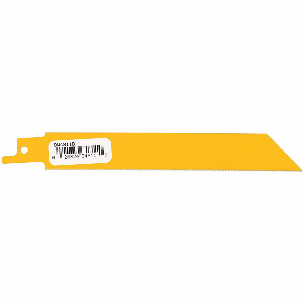 DeWalt DW4813 6" 24 TPI Straight Back Bi-Metal Reciprocating Saw Blade, Metal Cutting(5 pack)