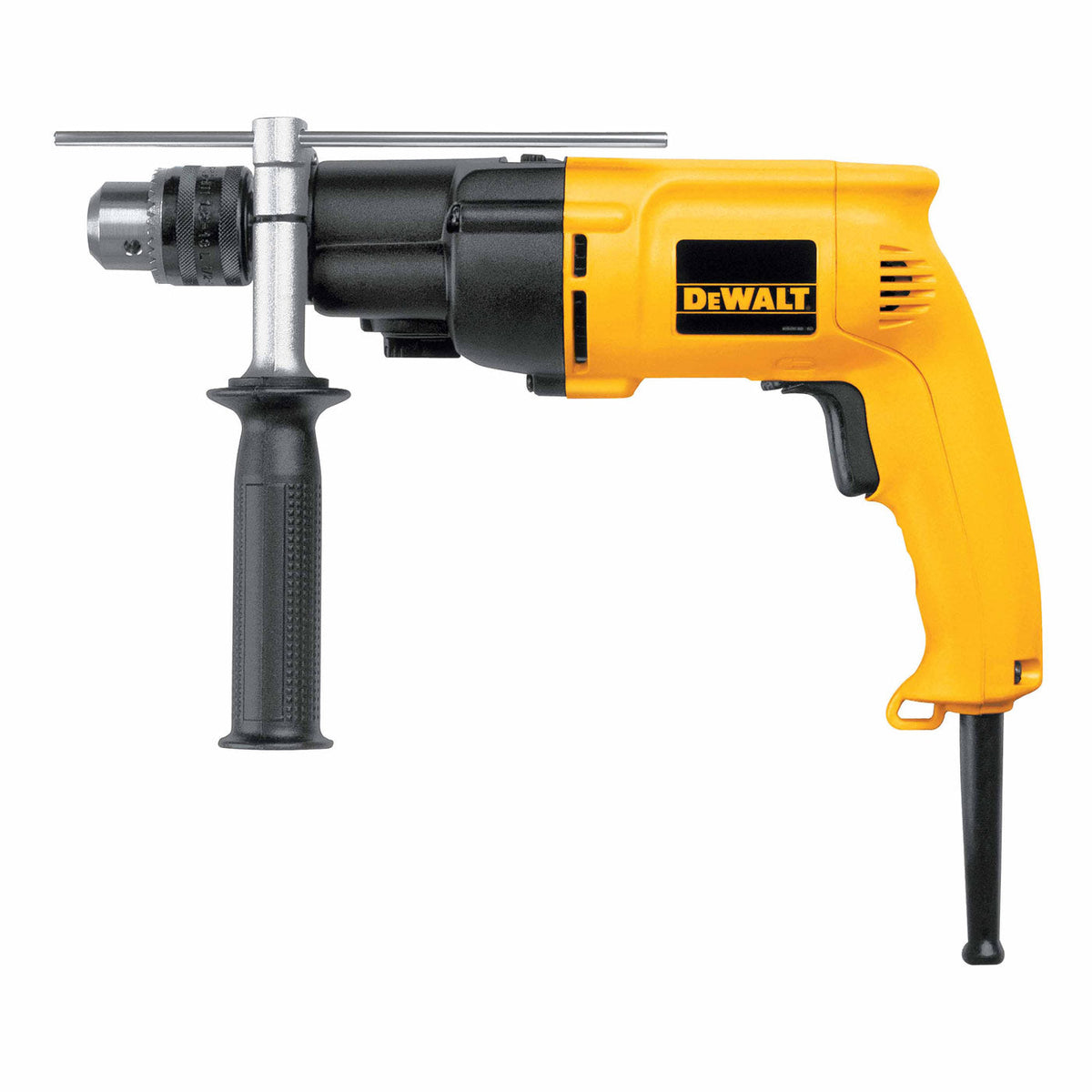 DeWalt DW505 Heavy-Duty 1/2" Variable Speed Dual Range Hammerdrill, Reversible