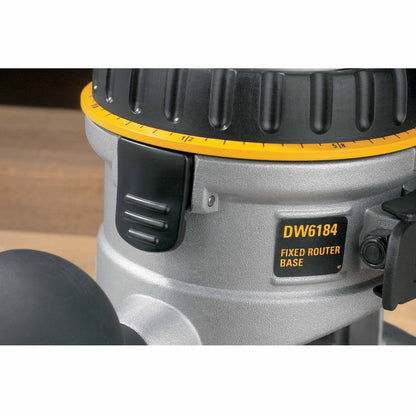 DeWalt DW618 2-1/4 HP (maximum motor HP) EVS Fixed Base Router with Soft Start