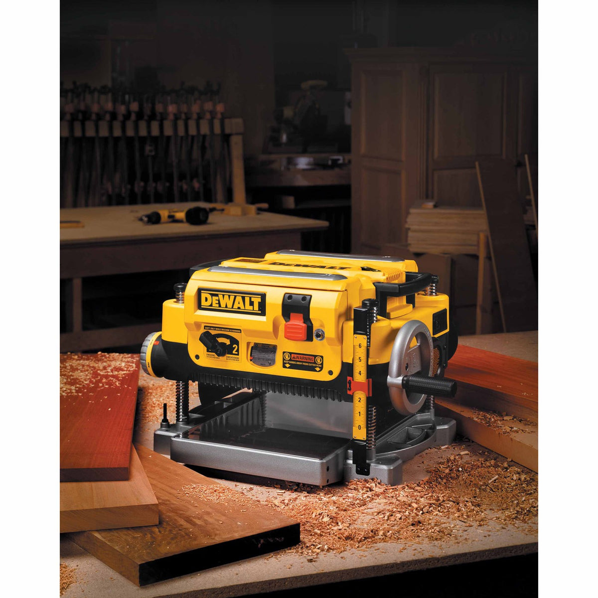 DeWalt DW735 Heavy-Duty 13" Three Knife, Two Speed Thickness Planer