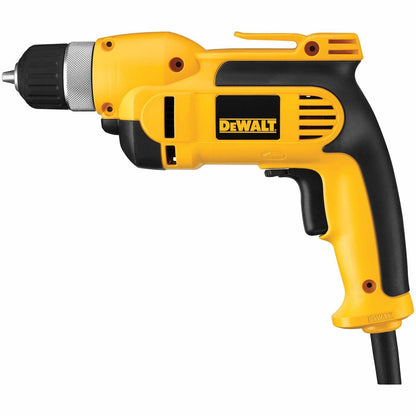 DeWalt DWD110K 3/8" Vsr Pistol Grip Drill Kit W/ Keyless Chuck 7.0 Amp