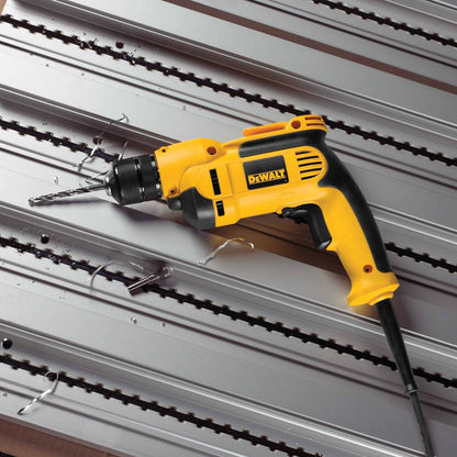 DeWalt DWD112 Heavy-Duty 3/8" VSR Pistol Grip Drill with Keyless Chuck