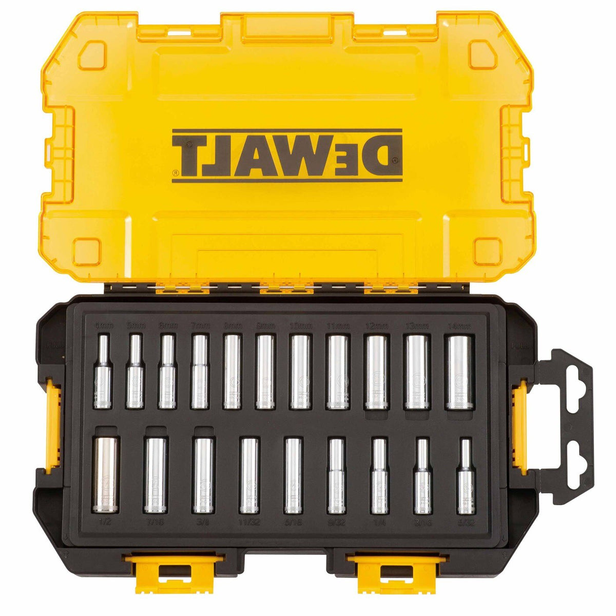 Dewalt DWMT73811 20 Piece 1/4" Drive Deep Socket Set