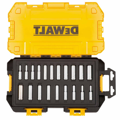 Dewalt DWMT73811 20 Piece 1/4" Drive Deep Socket Set