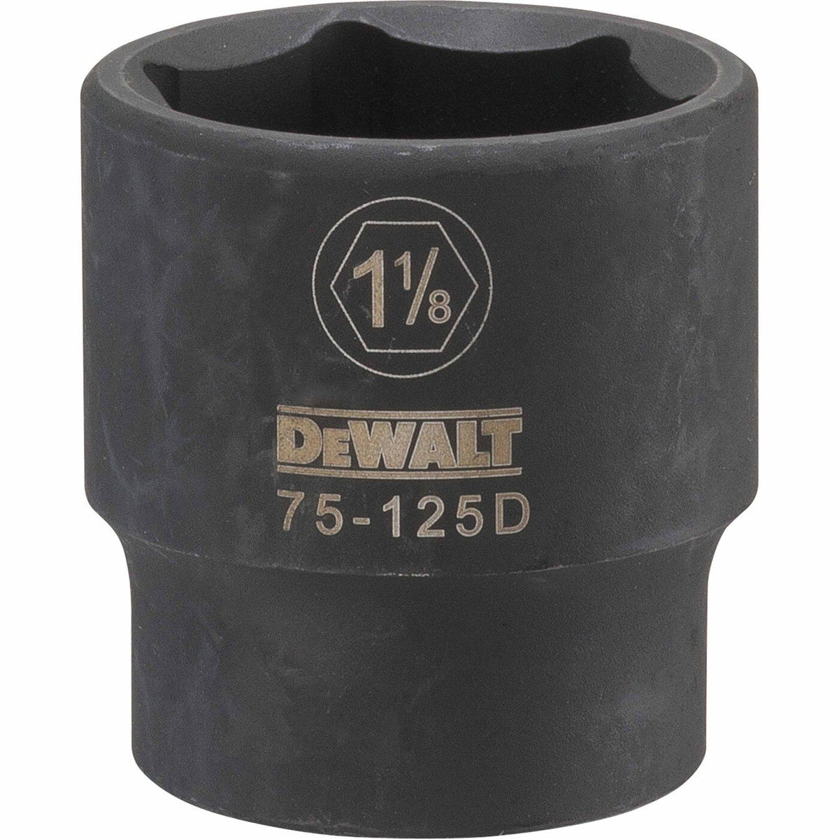 Dewalt DWMT75125OSP Mechanics 6 Point 1/2" Drive Impact Socket 1-1/8" SAE