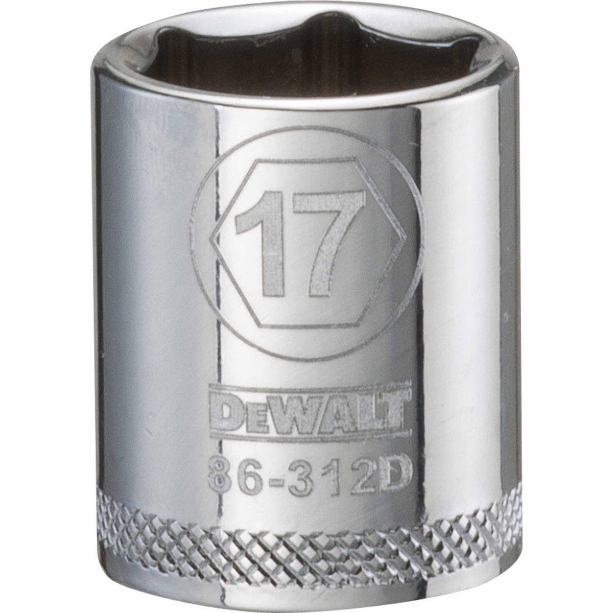 Dewalt DWMT86312OSP Mechanics 6 Point 3/8" Drive Socket 17 MM