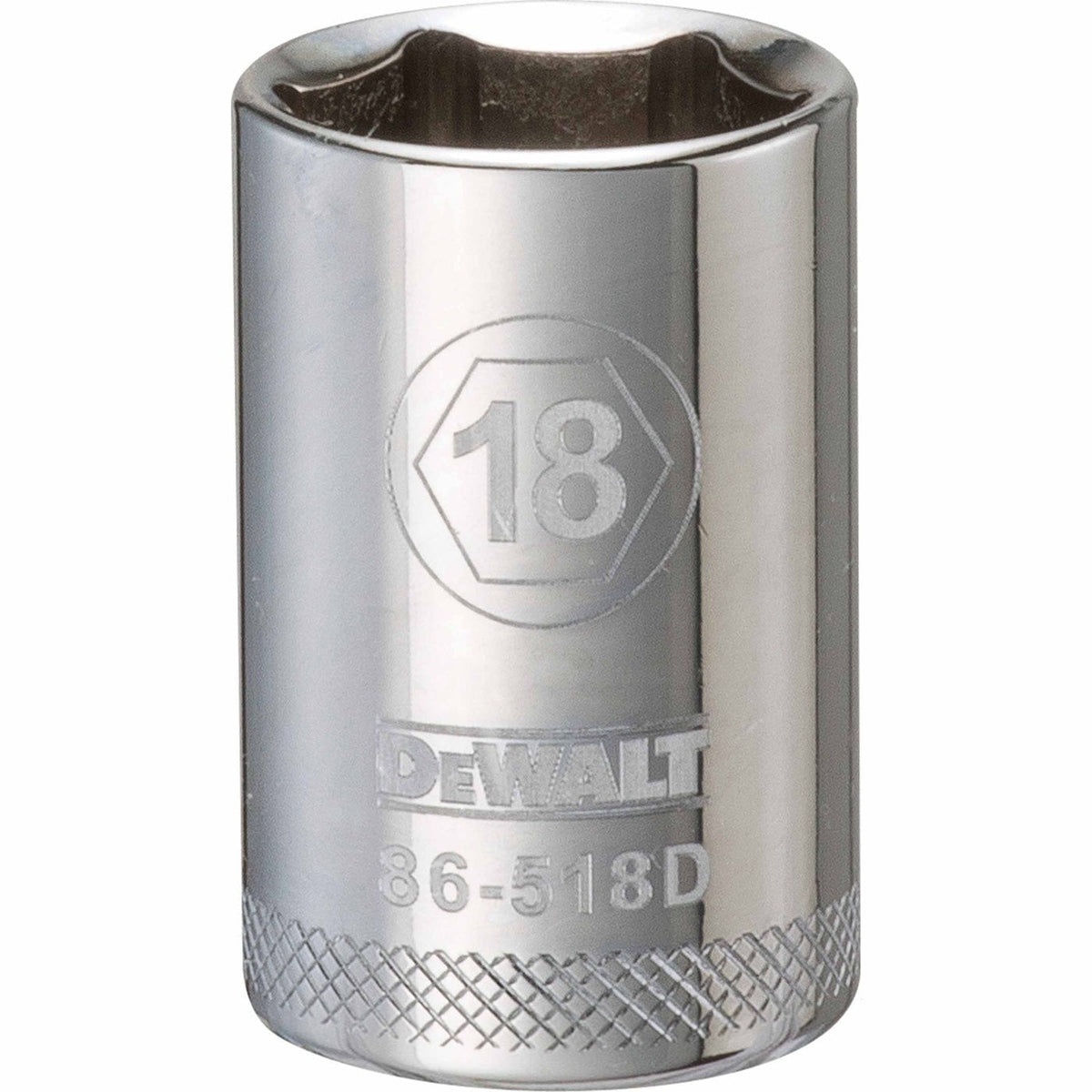 Dewalt DWMT86518OSP Mechanics 6 Point 1/2" Drive Socket 18 MM