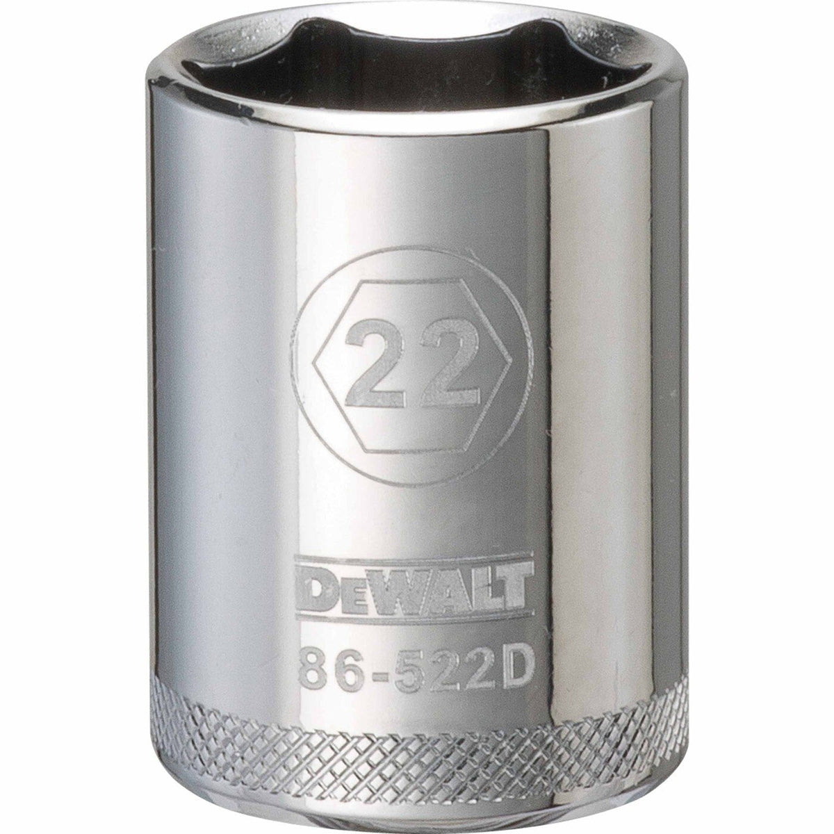 Dewalt DWMT86522OSP Mechanics 6 Point 1/2" Drive Socket 22 MM