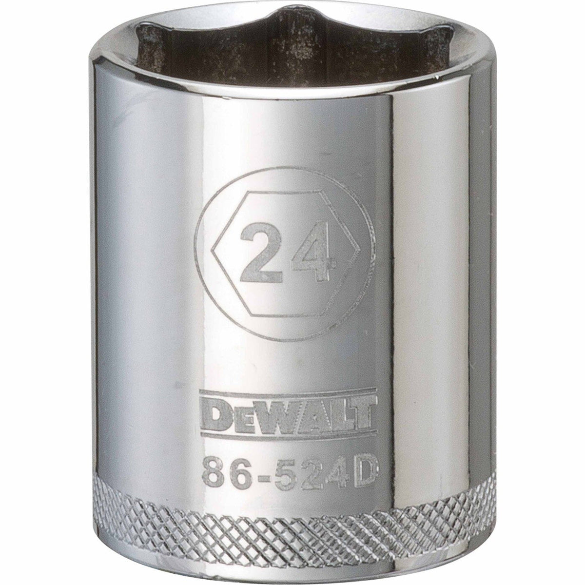 Dewalt DWMT86524OSP Mechanics 6 Point 1/2" Drive Socket 24 MM