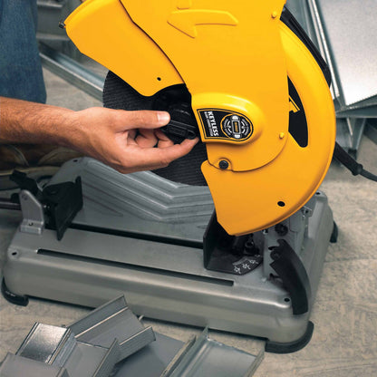 DeWalt D28715 14" Heavy-Duty Chop Saw with Quick-Change Keyless Blade Change System